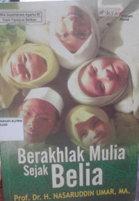 Image of Berakhlak Mulia sejak Belia