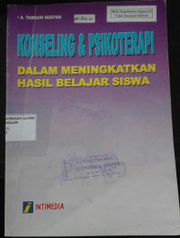 Image of Konseling & Psikoterapi dalam meningkatkan hasil belajar siswa