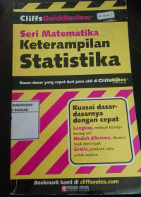 Image of Seri Matematika : Keterampilan Statistika