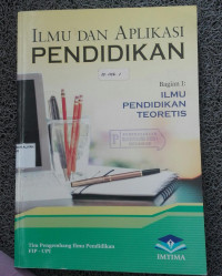 Image of Ilmu dan Aplikasi Pendidikan 1