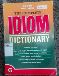Image of The Complete IDIOM Dictionary