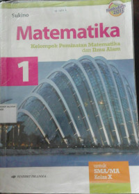Image of MATEMATIKA SMA/MA Peminatan MIPA kls X Kur.2013